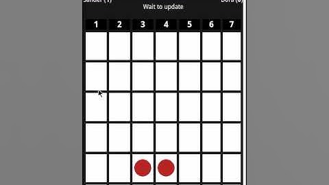 Android Connect four game (MultiPlayer)