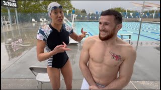 Swimming With Merab Dvalishvili For Sean O'Malley Fight