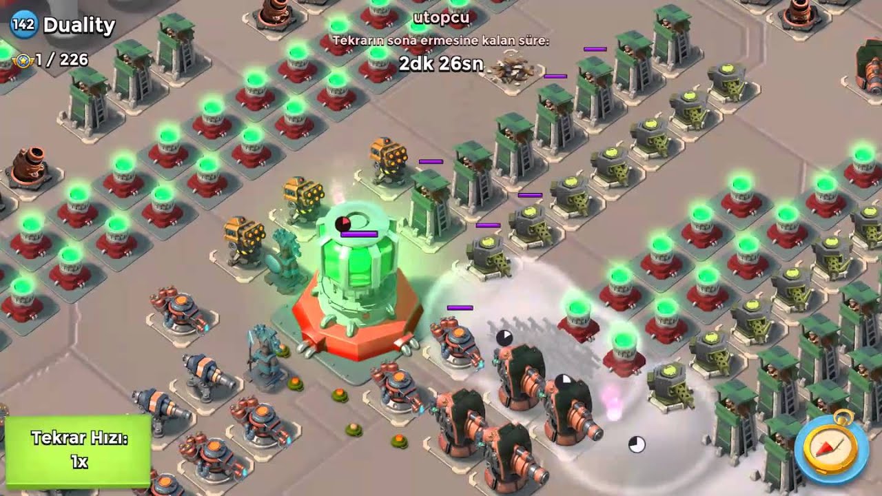 Boom Beach Duality Dead End All Zooka Insane Attack utopcu TR Gucu YouTube