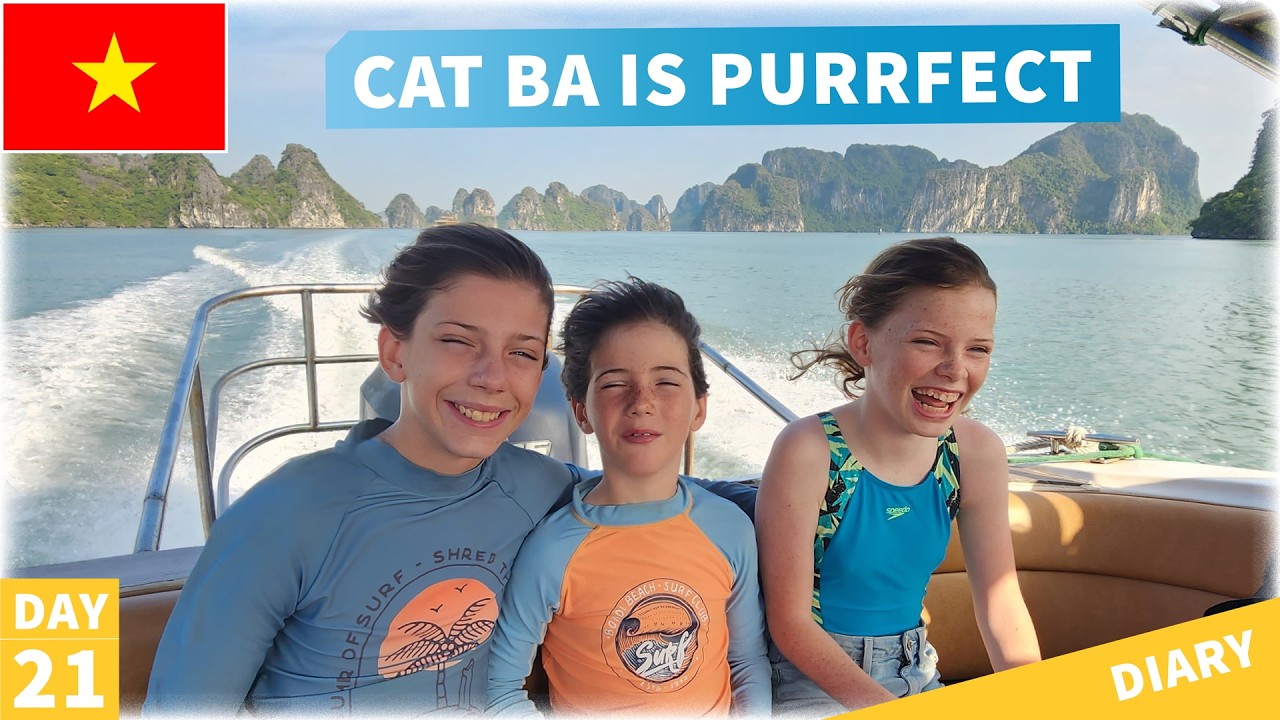 Cat Ba Island with Kids – Day 21 – Things to Do on your Lan Ha Bay Cruise in Vietnam