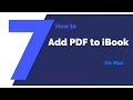 How to Add PDF to iBooks on Mac | PDFelement 7