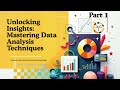 Data Analysis Tutorial Part 1.How to Master Data Analysis – Tools, Tips & Real Examples!