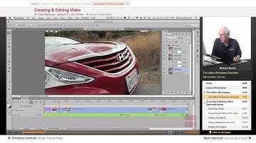 "Creating and Editing Video" | Adobe Photoshop CS6 with Educator.com