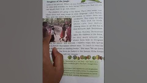 class 5th subject EVS whose forest 1st part