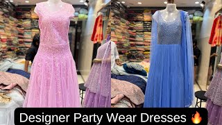 Designer Party Wear Dresses Collection ? Designer Gown shop Sowcarpet ?shree Siyala Boutique