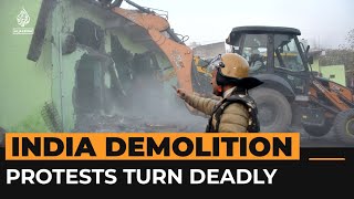 Mosque demolition sparks deadly protests in India | Al Jazeera Newsfeed