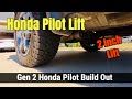 Honda Pilot Lift: Episode 5 #liftkit #liftedhonda #liftedpilot