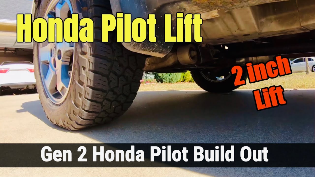 Honda Pilot Lift: Episode 5 #liftkit #liftedhonda #hondapilot - YouTube