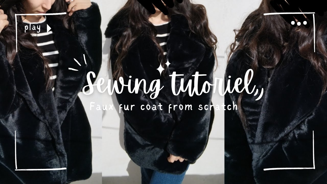 Make Your Own Luxe Faux Fur Coat – The Ultimate DIY Sewing Guide  | Easy pattern for beginners