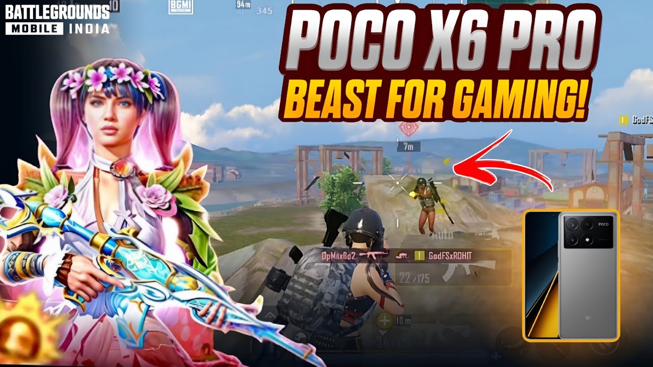 POCO X6 PRO🔱|| BGMI 120FPS GAMING COMPARISON 2026 || GAMING REVIEW💯