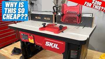 Do You Have To Spend $400+ To Get A Good Router and Table Combo  ||  Skil RT1323-01