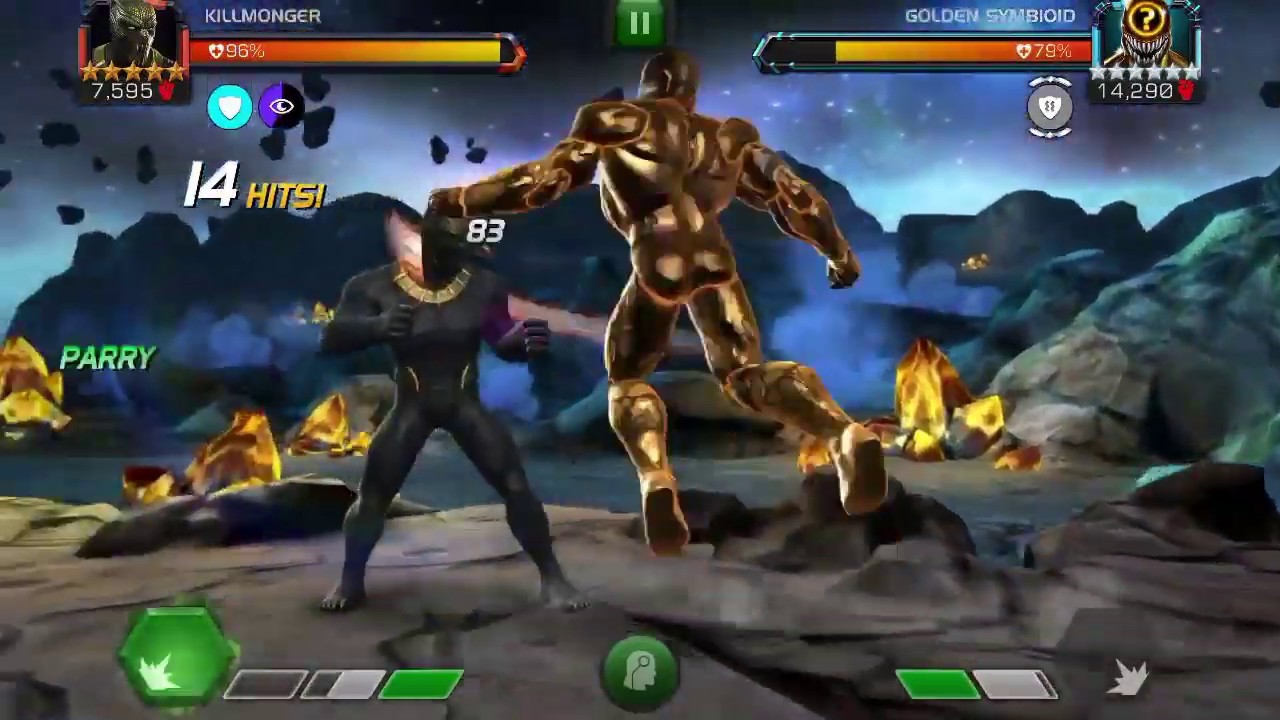 How to Easily take down uncollected Golden Symbiote-  stop the evade - marvel contest of champions
