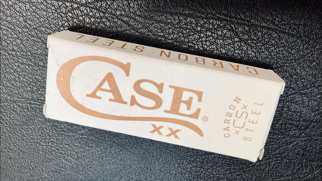 New Case Knife Unboxing: Amber Bone Canoe