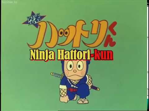 NINJA HATTORI KUN  Ninja Hattori in Japanese