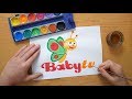 How to draw the Baby TV logo