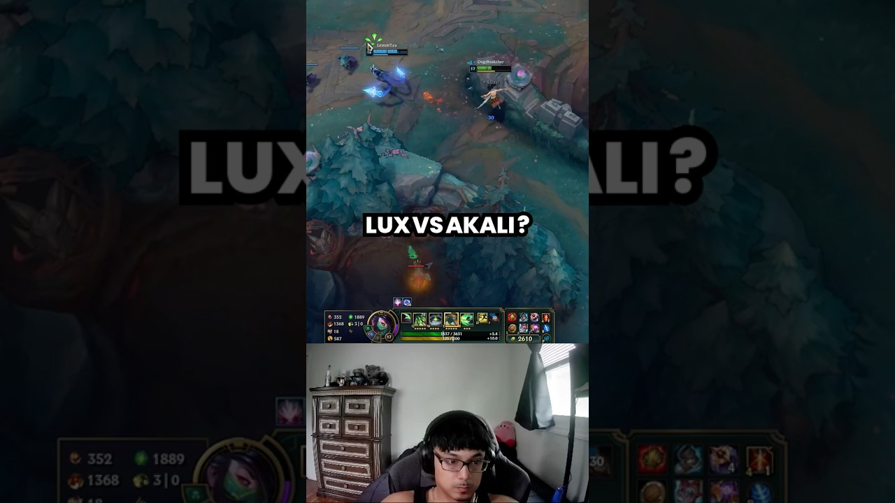 lux vs akali?  