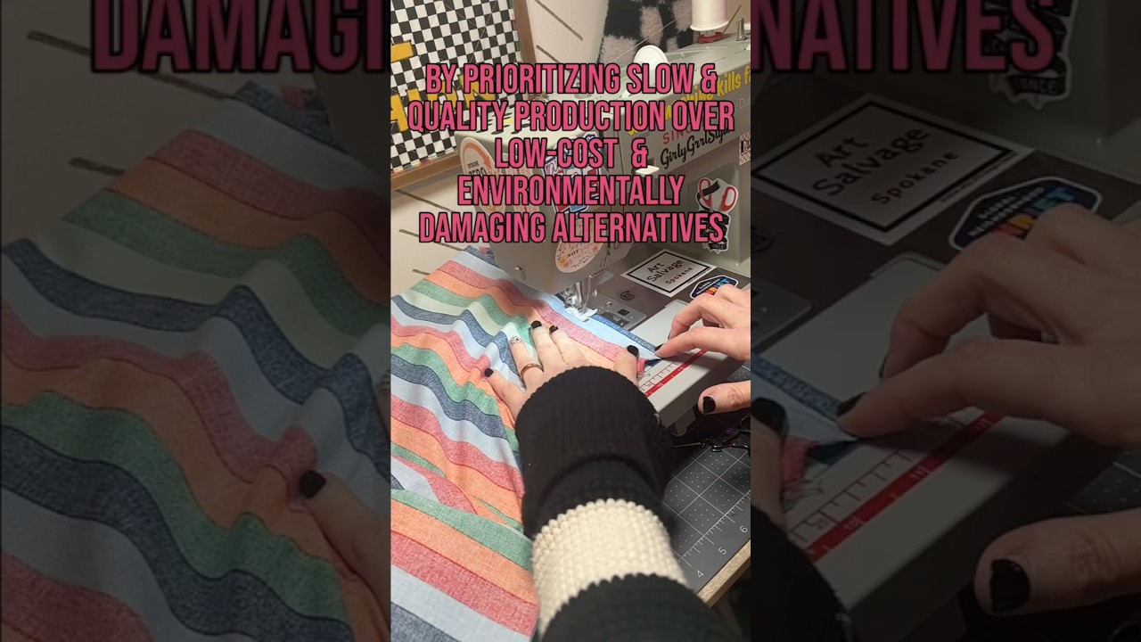 Создание собственной одежды — это акт творческого сопротивления.