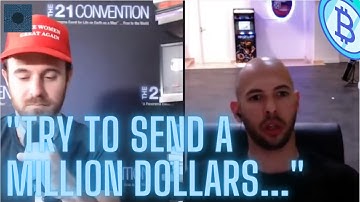 Andrew Tate on his Experience with Banks and why he use Bitcoin