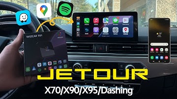 How to add Apple CarPlay & Android Auto on Jetour X70/X90/X95/Dashing | Google Maps, Waze, Spotify