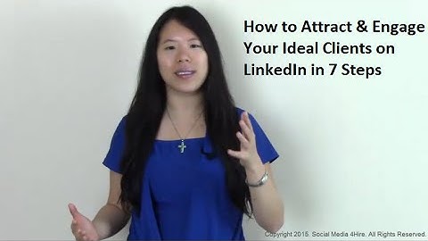 LinkedIn for Business - Attract & Engage Ideal Clients with 7 Questions