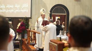 Mass for the arrival of St Charbel's replica tomb in Sydney - May 8 2024