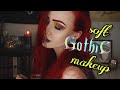 Soft gothic makeup look tutorial  evelina meyrovich