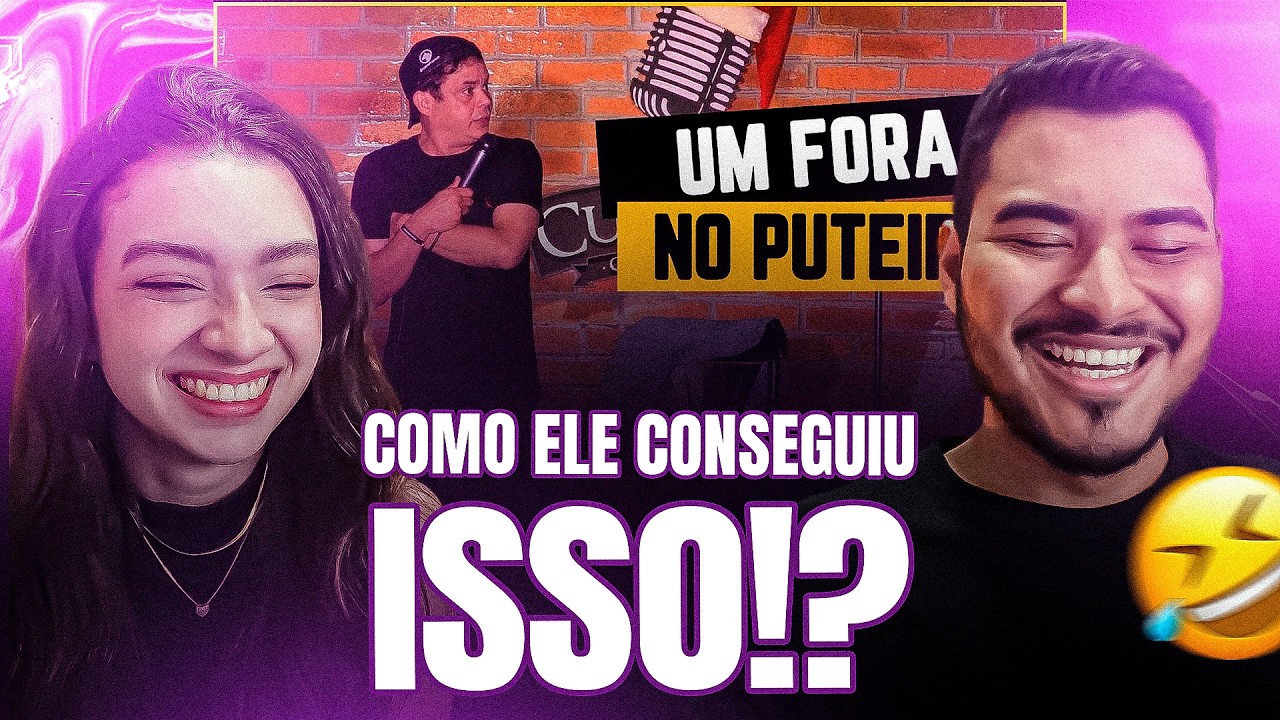 CASAL REAGE: EMERSON CEARÁ - LEVEI UM FORA NO CABARÉ