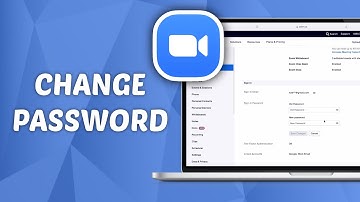 How to Change Password on Zoom