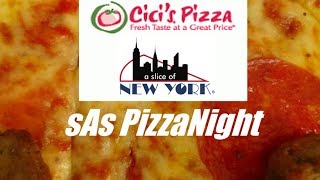 sAs PizzaNight: Cici's Slice of New York Meatball & Pepperoni Pizza