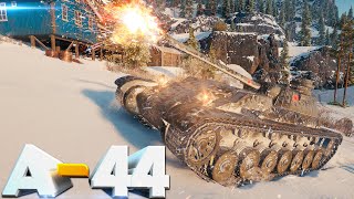А-44 • ПОРВАЛ, КАК ТУЗИК ГРЕЛКУ • World of Tanks Gameplay