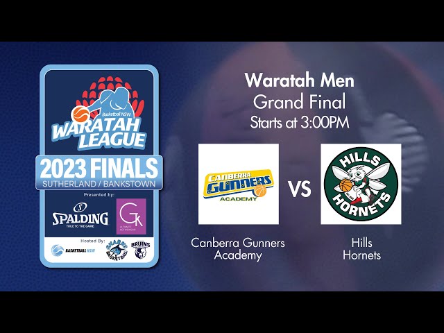 LIVE 🔴 - Canberra Gunners Academy v Hills Hornets - WM GF - 2023