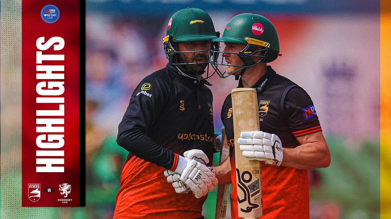 HIGHLIGHTS | Coxy and Dutchy Pile on the Runs! | Leicestershire Foxes vs Somerset