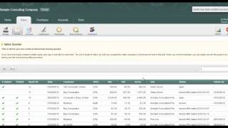 How to create a quote using SortMyBooks Online Accounting software screenshot 5