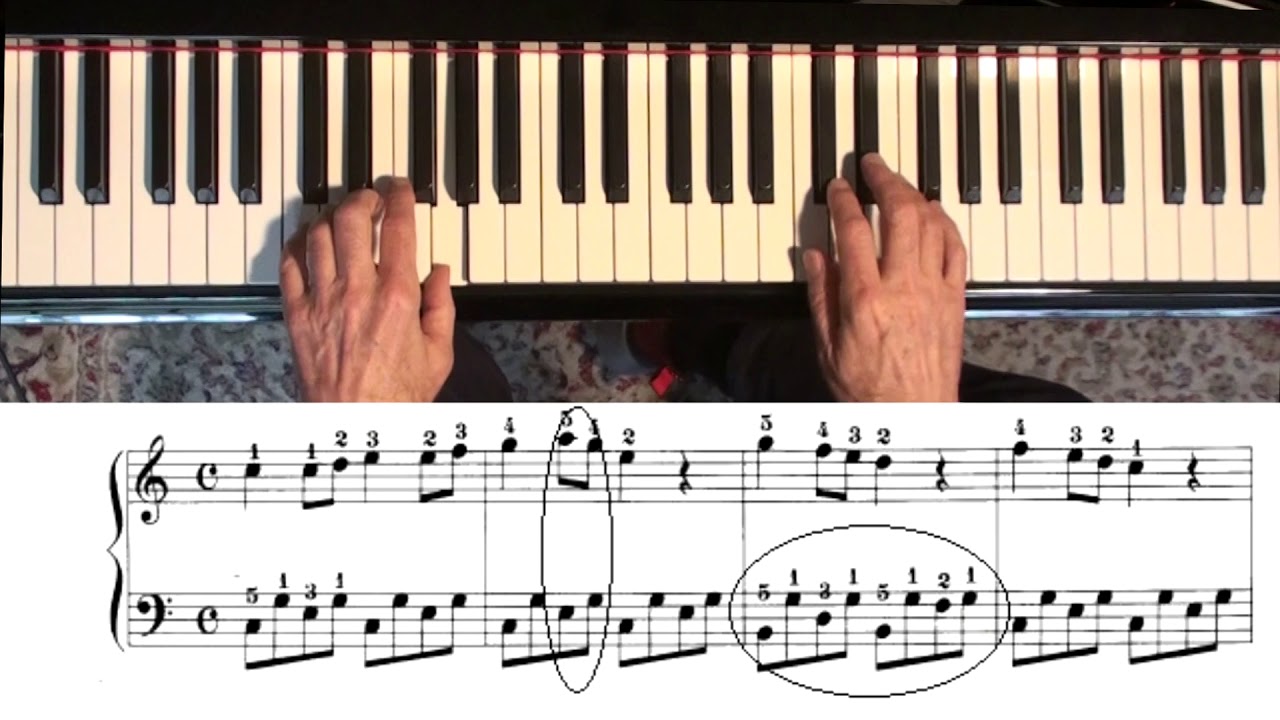 Suzuki Piano Book 1, complete hands together, tips and advice - YouTube