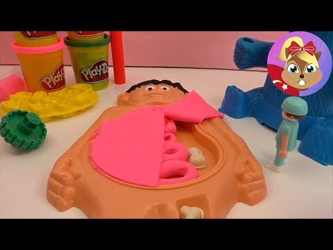 Kurabiye Canavarı ile Play Doh Ameliyatı Yapıyoruz - Türkçe Oyuncak Tanıtımı!