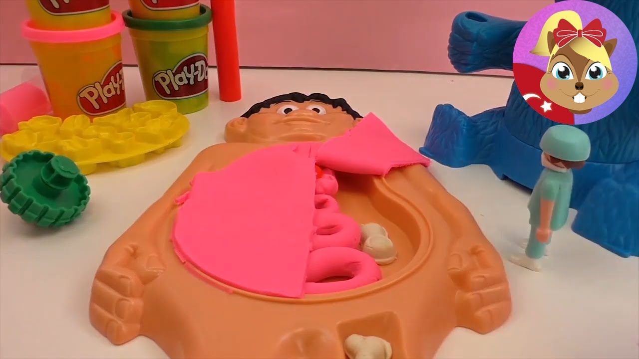 Kurabiye Canavarı ile Play Doh Ameliyatı Yapıyoruz Türkçe Oyuncak
