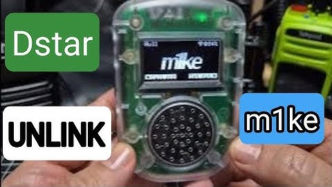 m1ke - Sharkrf - Dstar Disconnect ?