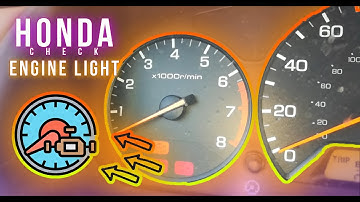 How to Reset Check Engine Light Honda Accord 1998-2002