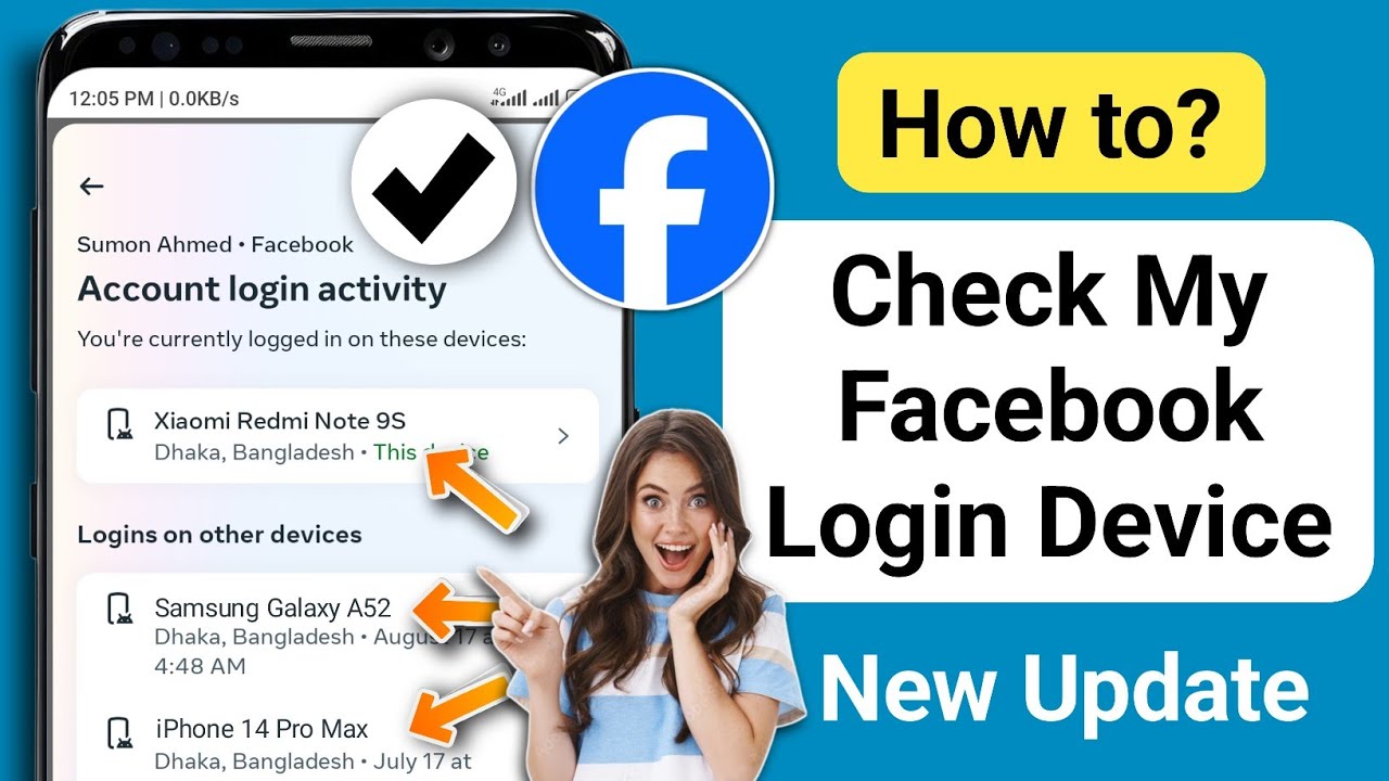 How to Check My Facebook Login Device | Who use my Facebook Account ...