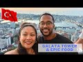 EPIC FOOD DAY + GALATA TOWER, Istanbul Day 3