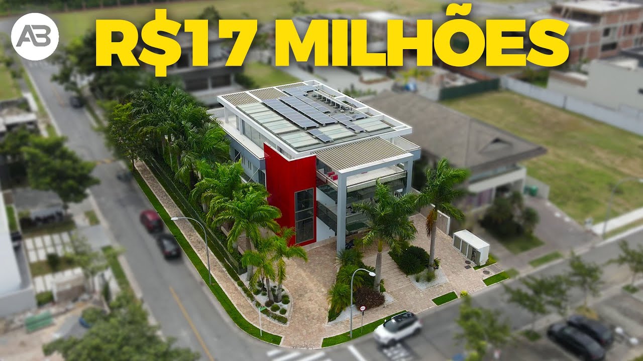 MANSÃO DE LUXO NO CONDOMÍNIO ALPHAVILLE NA  BARRA DA TIJUCA