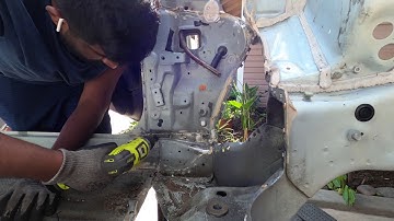 Project K24 Rhd Integra: Firewall removal Part 2