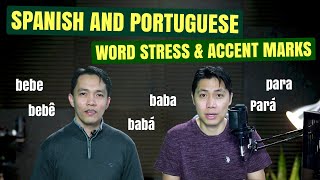 Word stress & Accent marks | part 1 | How to pronounce Spanish & Portuguese words Accent Marks How To Pronounce Spanish Portuguese Words