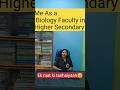As a Biology Faculty #shorts #trending #class12biology #viralvideo