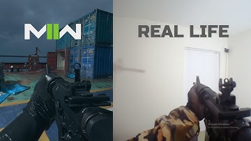 MWII vs REAL LIFE - M4 ANIMATIONS