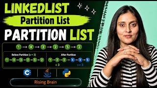 Partition List | Bruteforce to Optimised | LinkedList Dummy node |vJava Python C++