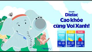 Vinamilk Dielac Grow Plus | Get Active, Grow Tall and Strong with the Dielac Blue Elephant | Vina...