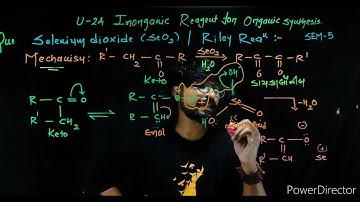 Selenium dioxide, SeO2- oxidizing agent || Riley oxidation || lec-3 sem-5 tybsc organic chemistry ||