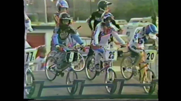Old School BMX Racing, Sarasota, FL March 1986, Bo...