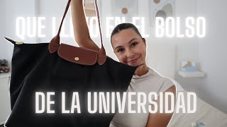 QUE LLEVO EN EL BOLSO DE LA UNIVERSIDAD || CARLA MACÍAS